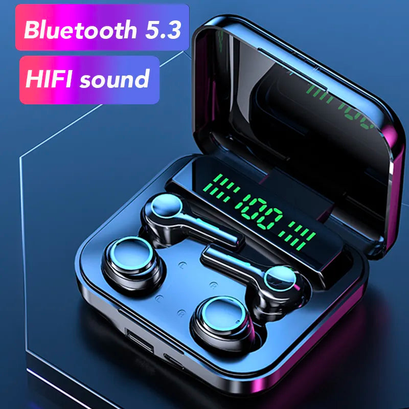 HKEN TWS Wireless Headphones With Microphone Bluetooth Earphones 9D Stereo Waterproof Four Earbuds Headsets for xiaomi iphone