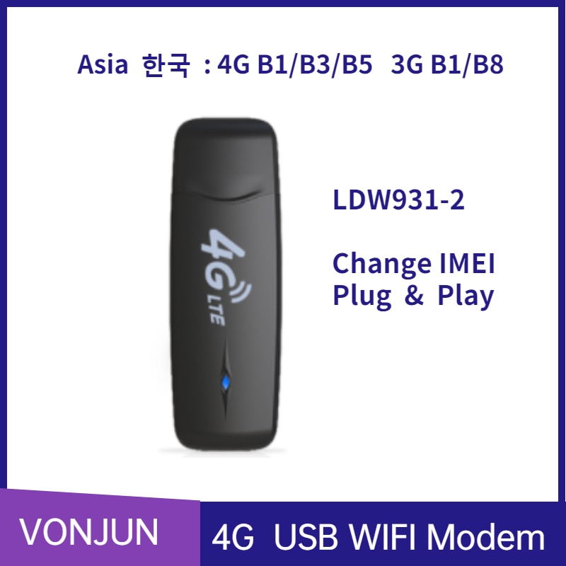LDW931-2 4G Nano Sim Card Router WIFI Dongle Mobile Hotspot LTE Modem