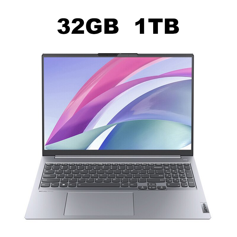 Lenovo Thinkbook 16+ Laptop 2022 2.5K 60/120Hz LED i9-12900H/i7-12700H/i5-12500H UltraBook Iris Xe/RTX2050 16GB/32GB 512G/1T/2T