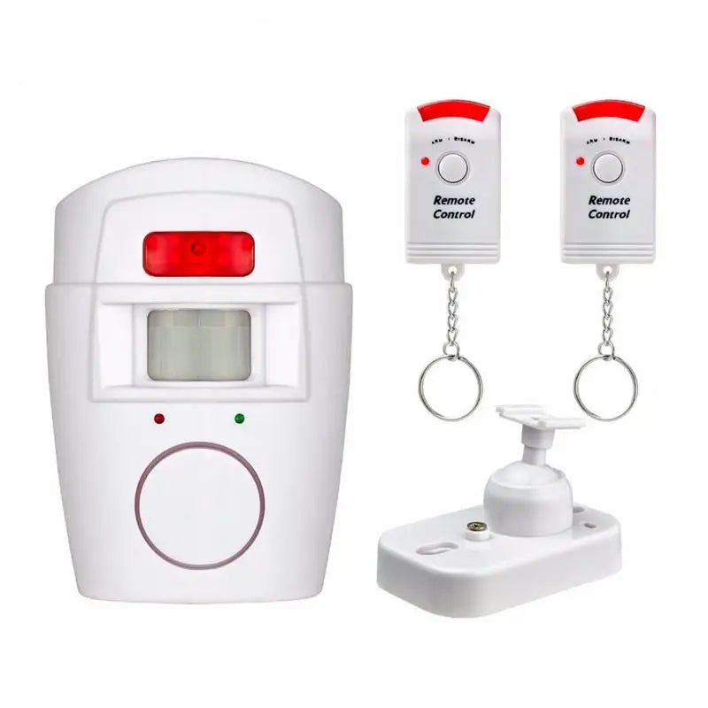 Motion Sensing Alarm Remote Control Infrared Wireless Door Window Home Alarm Wireless Motion Alarm Sensor Remote Control Alarm