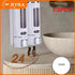 1/2PCS Bathroom Wall Mounted Shower Pump Dispenser Single Hand Shampoo Soap Dispenser Shower Gel Conditioner for Kitchen Hotel