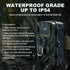PR700 Waterproof 16MP Wildlife Camera Night Vision Trail Camera Motion Activated Scouting Hunting Cam 0.3S Trigger Photo Traps