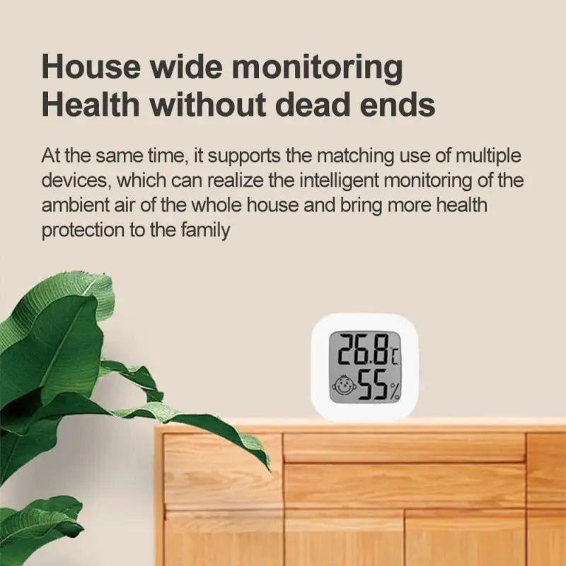 Tuya Zigbee Temperature Humidity Sensor Smart Home Humidity Detector Alarm Works With Smart Life Voice Control Alexa Google Home