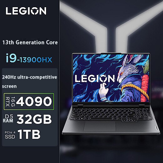 Lenovo Legion Y9000P 2023 gaming laptop 16-inch Intel Core i9-13900HX/32GB/1T SSD/RTX™ 4090 16G  Notebook