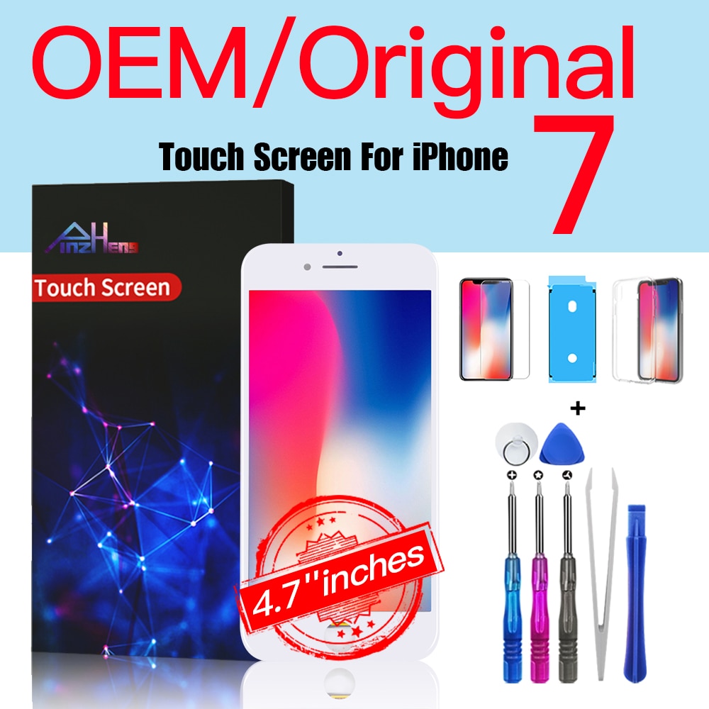 PINZHNEG Original High Quality INCELL LCD OEM For iPhone 6 Display 6S 7 8 PLUS SE 2020 Replacement Screen 10 Years Warranty