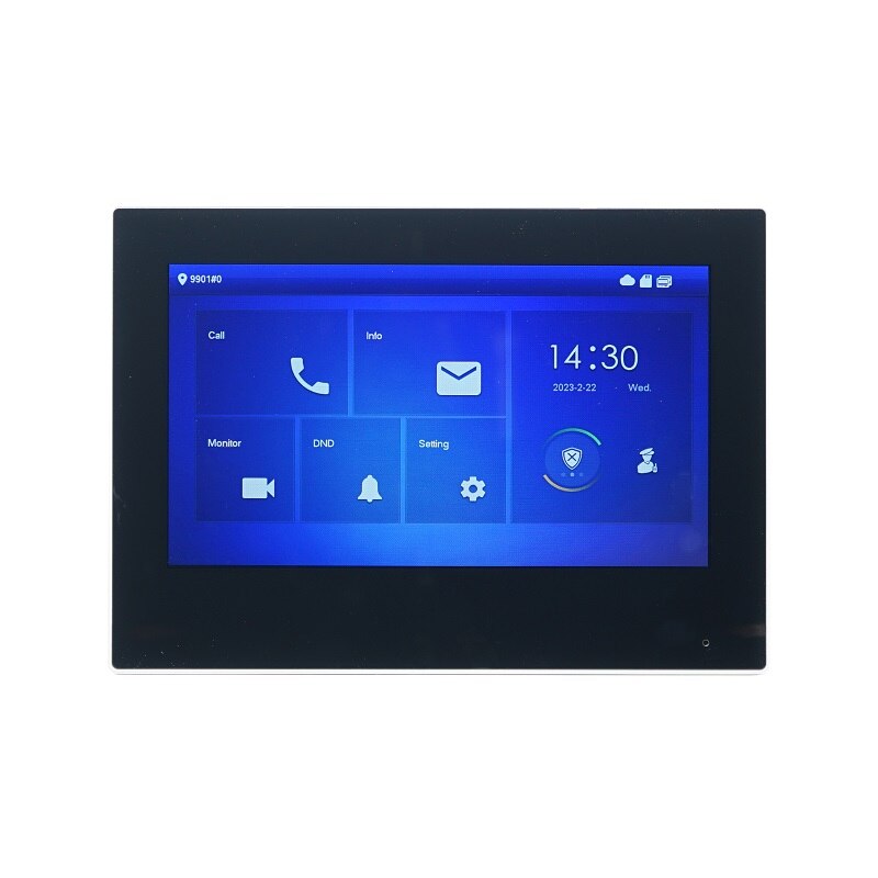 DH VTH2621GW-P replace VTH2421FW-P 802.3af PoE 7inch Touch Indoor Monitor,doorbell Monitor,Video Intercom, Built-in 32GB SD card