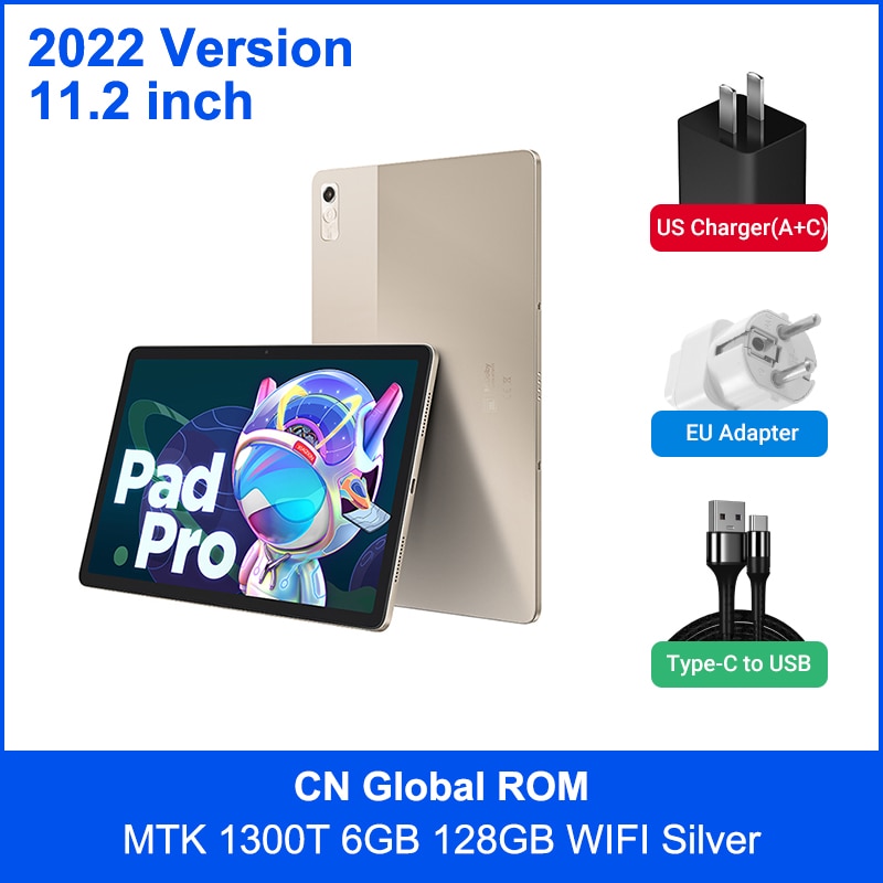 Global Firmware  Lenovo Xiaoxin Pad Pro 2022 Tablet 11.2'' OLED 120Hz Screen MediaTek 1300T 13MP Camera 8600mAh Battery Andriod