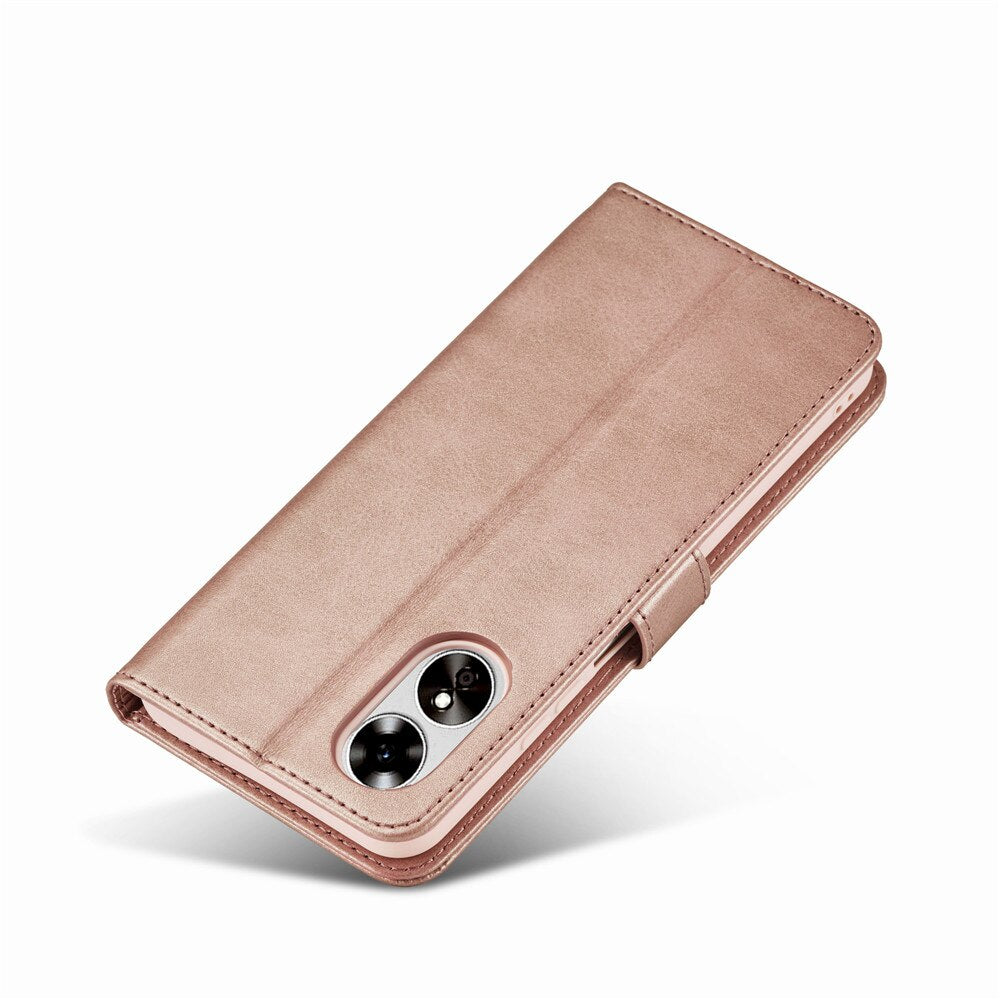 Case For OPPO A17 Case Leather Wallet Luxury Cover OPPO A17 Phone Case Flip Cover For OPPO A17 Cover Stand Card Slot Bags