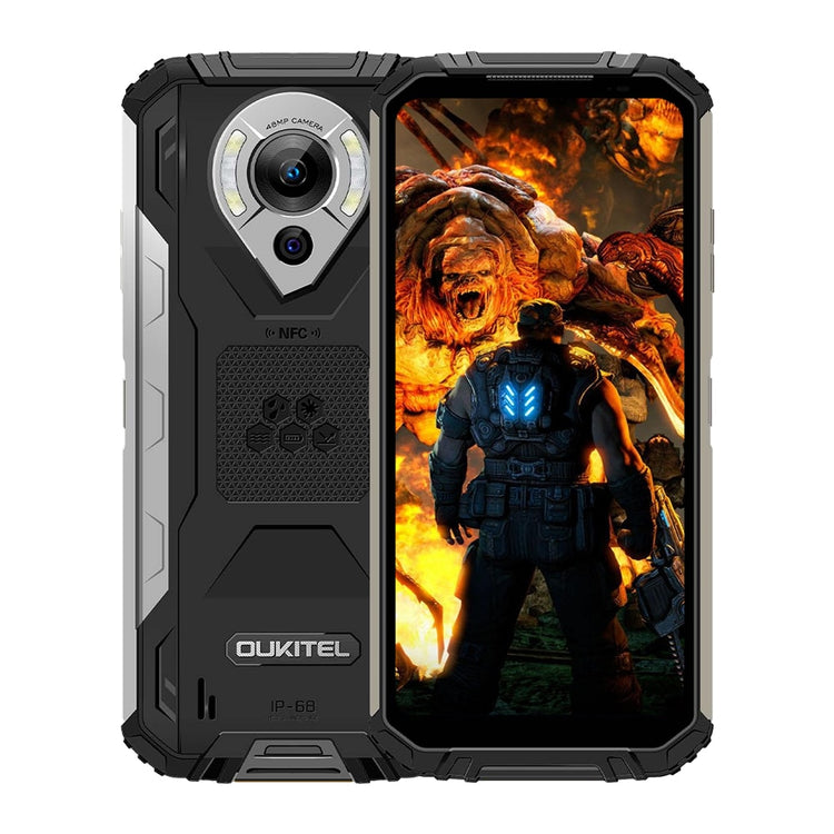 OUKITEL WP16 10600mAh 8GB+128GB Rugged Phone IP68&IP69K Waterproof 6.39'' HD+ 20MP Night Vision Android 11 Helio P60 Smartphone