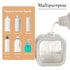 300ml/500ml Bathroom Soap Dispenser Bottle Shampoo Shower Gel Bottle Press Refillable Empty Travel Bath Pump Wash Hand Bottles