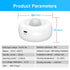 Tuya WiFi Smart PIR Motion Detection Sensor Security Burglar Alarm Sensor Smart Life App Control Support Alexa Google Home