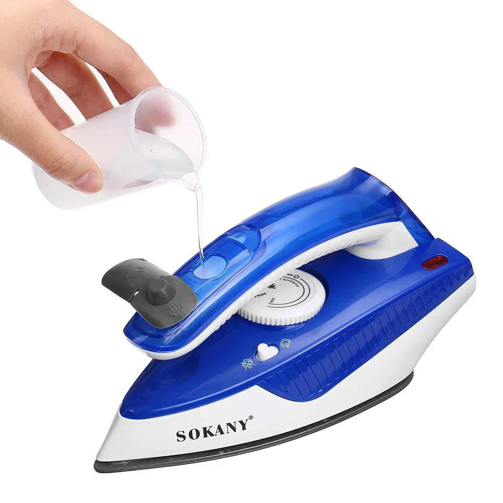 Steam Iron for Clothes,1000 Watt High Power Electric Iron Portable Mini Garment Iron,Auto-Off,for Home Travel