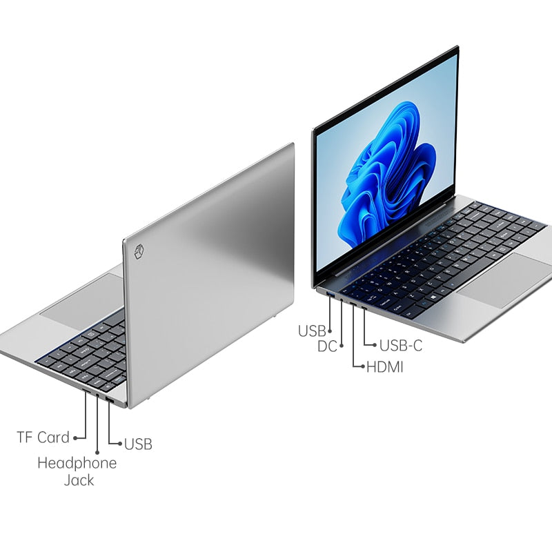 ALLDOCUBE GT BOOK 13 Windows 11 Ultraslim Laptop 13.5 Inch Windows 11 Intel N5100 12GB DDR4 256GB Rom 3k Full View IPS Display