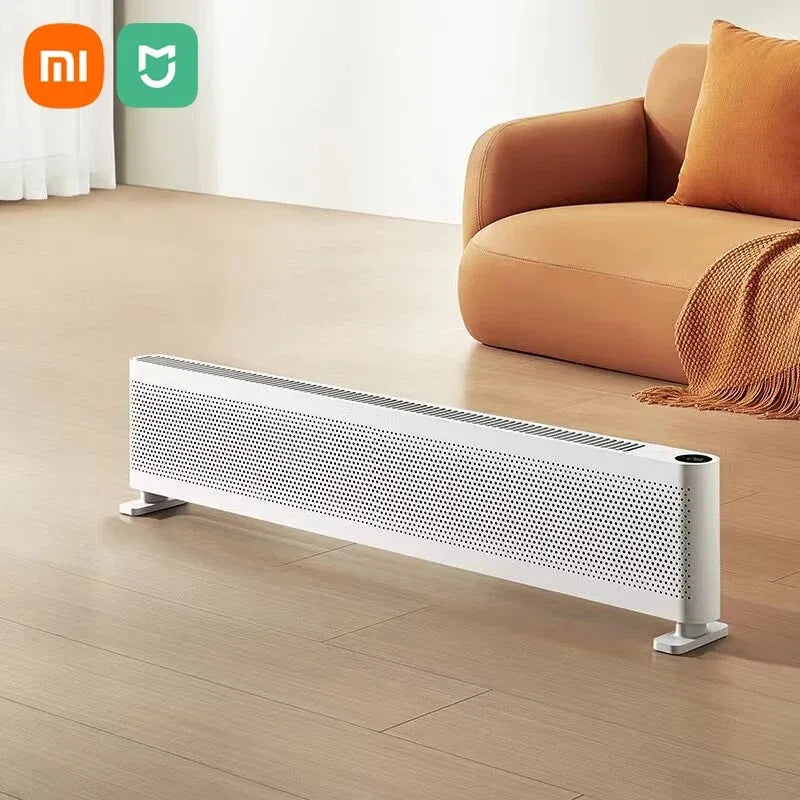 XIAOMI MIJIA Graphene Baseboard Electric Heater 2200W 7CM Ultra-thin Version Convection Heating Infinitely Variable Requency
