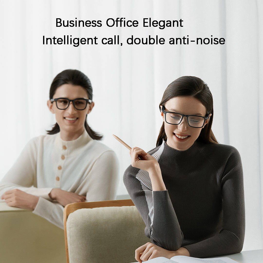 Xiaomi MIJIA Smart Audio Glasses Earphones Headphone Calling Music Online Conferencing Android IOS/Mac OS Windows Noise Reduct