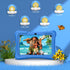 PRITOM Tablet for Kids 7 Inch Android 11 32 GB WiFi Bluetooth Dual Camera Educational Software Installed with Proof Case