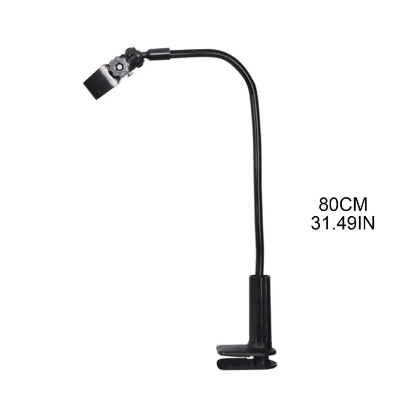 E56C Hair Dryer Holder for Pet Grooming Hands-Free Table Grooming Hair Dryer Stand Clamp for Cats Flexible Blow Dryer Holder