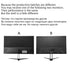 MUCAI N240E 24 Inch Monitor Office Gaming Computer Display FHD 1080P MVA Light Screen HDMI-compatible VGA Power Por 1920*1080