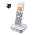 D1102B Fixed Landline Wireless Telephone Stylish with Multi Languages Caller Display Backlit and Number Storage