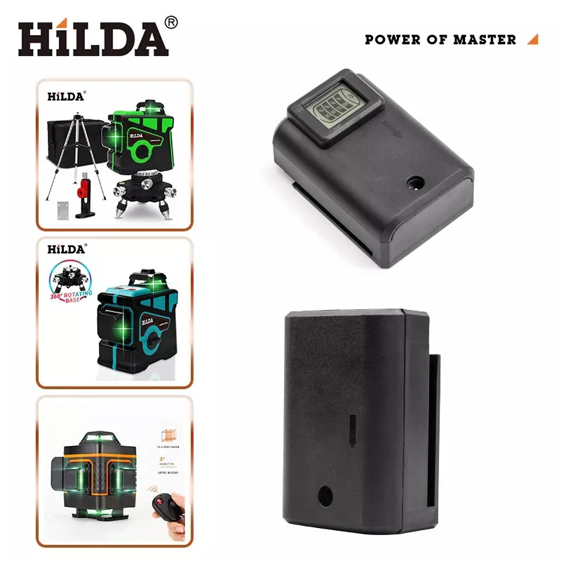 Rechargeable Lithium Battery For 12 Lines/16 Lines Laser level For HILDA 3D/4D Laser level