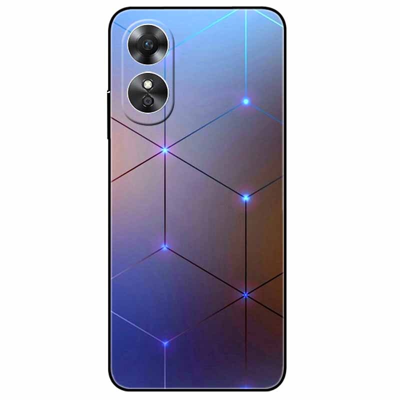 For OPPO A98 5G A 98 Case Silicone Soft Wolf Lion Cat Black Bumper Funda Coque for OPPO A98 2023 CPH2529 OPPOA98 Protective Bag