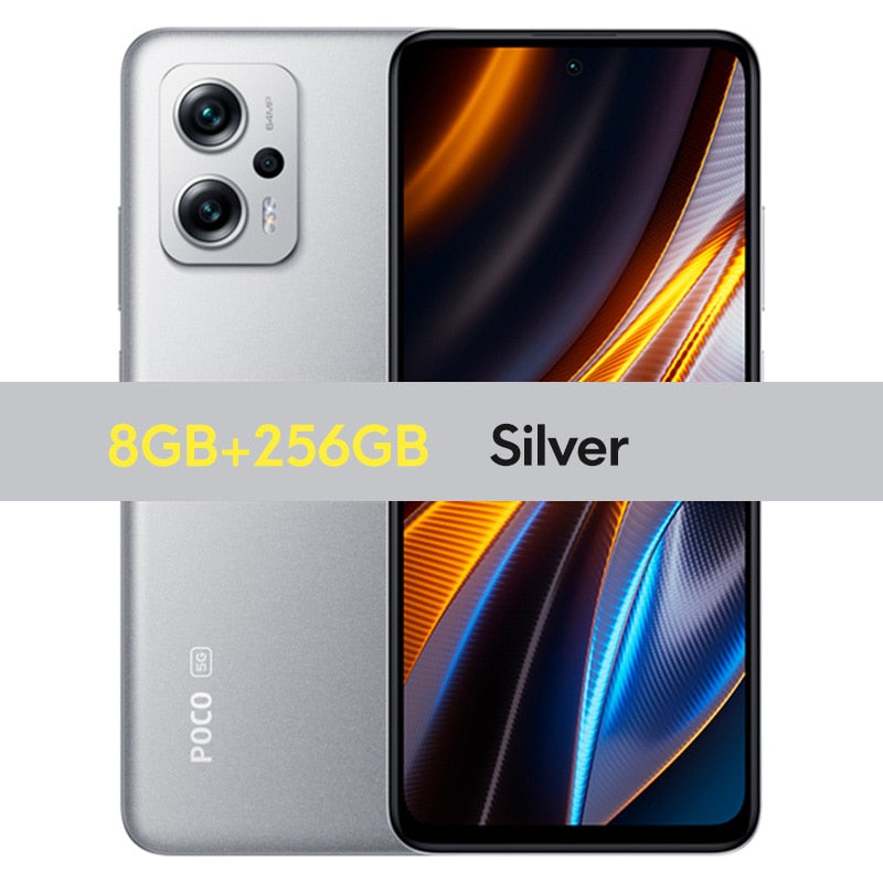 Global Version POCO X4 GT 5G 128GB/256GB Dimensity 8100 144Hz DynamicSwitch Display 64MP Triple Camera 67W Charging