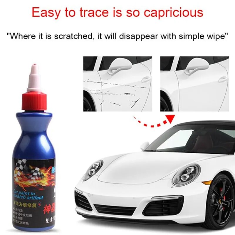 Car Paint Removal Mark Repair Scratch Liquid Polis Car Scratch Remover Kit Auto Body Paint Scratches Repair Polishing Car Care