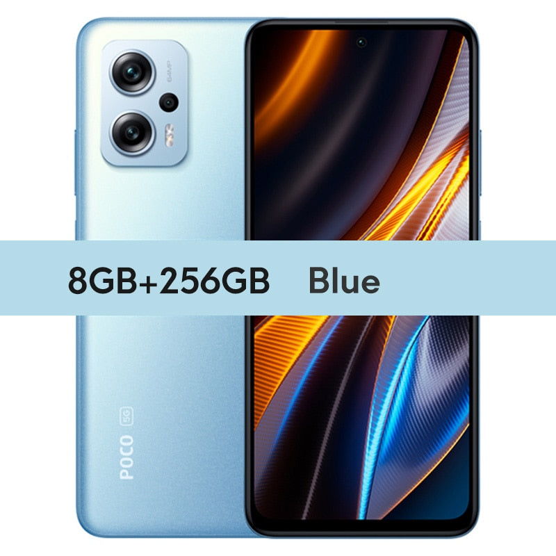 Global Version POCO X4 GT 5G 128GB/256GB Dimensity 8100 144Hz DynamicSwitch Display 64MP Triple Camera 67W Charging