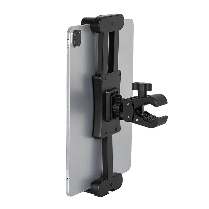 Pole clamp With Universal Phone Holder Tablet Notebook Handbook Flat Bracket Cradle Data Collector For GPS Total Station Survey