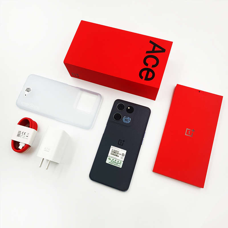 OnePlus Ace Racing Edition Multi Languages MTK Dimensity 8100 MAX 120Hz Display 5000mAh 67W SuperVooc Charge Android