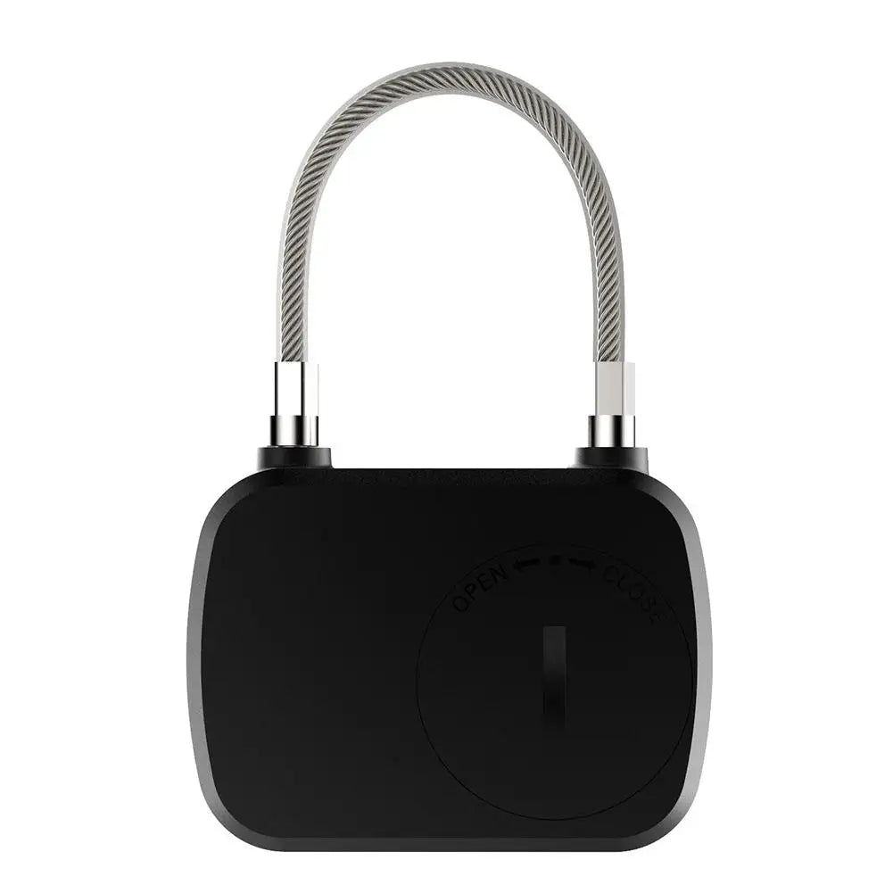 L13 Smart Lock Fingerprint Outdoor Luggage Lock Gym Fingerprint Bag Padlock with Metal IP65 Waterproof for Locker Backpack