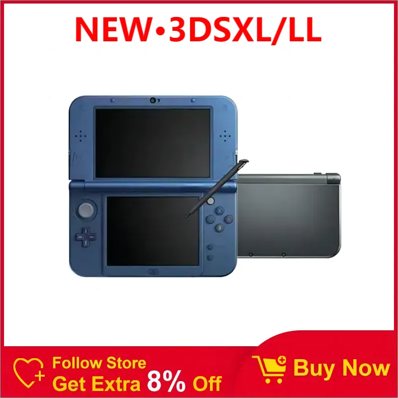 Original Used For 3DS/3DSXL/NEW3DSXL/limited sale/All options include 32GB/64GB/128GB memory card/FREE GAMES