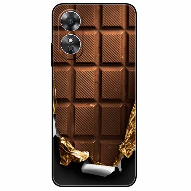 For OPPO A98 5G A 98 Case Silicone Soft Wolf Lion Cat Black Bumper Funda Coque for OPPO A98 2023 CPH2529 OPPOA98 Protective Bag