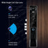 Tuya 3D Face Real-time Intercom Smart Door Lock Security Camera Intelligent Fingerprint Password Biometric Electronic Key Unlock