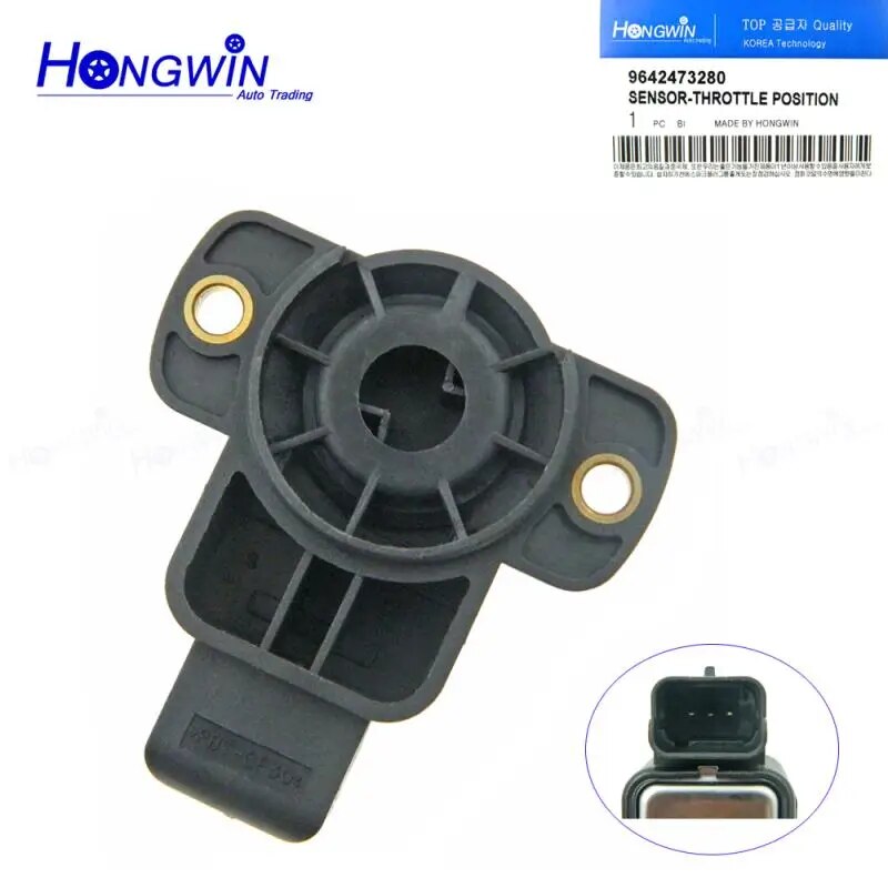 9642473280 Throttle Position Sensor For Citroen C2 C3 C5 Relay Saxo Xsara Picasso Peugeot 106 206 306 307 Bipper 1.1 1.4 1.6 1.8