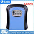 1/2PCS Password Key Box Decoration Key Code Box Key Storage Lock Box Wall Mounted Password Box Outdoor Key Safe Lock Box