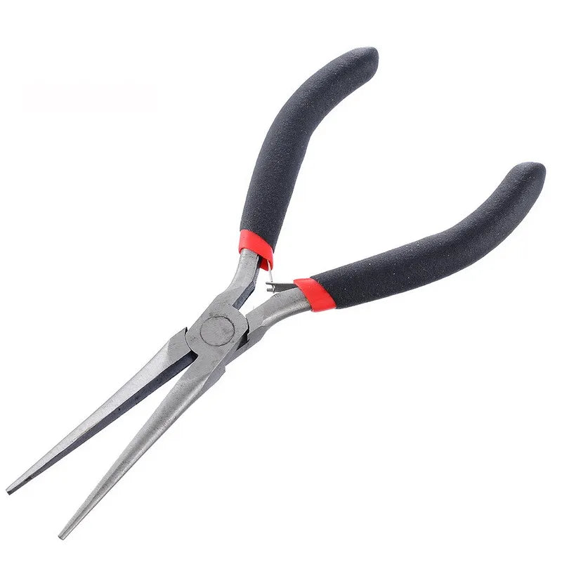 Hoomall Black Handle Multi-function Long Nose Pliers For Cutting Clamping Stripping Electrician Repair Hand Tools High Quality