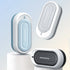 High Frequency Glasses Cleaner Mini Portable Jewelry Washing Machine Vibration Blue light Decontamination Non Ultrasonic Cleaner