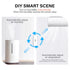 AUBESS Tuya ZigBee/WiFi Temperature Humidity Sensor Home Connected Thermometer Compatible With Smart Life Alexa Google Assistant