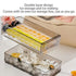 Rotating Ice Cube Trays With Lid And Bin Easy Release Ice Cube Mold For Whiskey Cocktail Freezer Ice Cubes Maker Kitchen Gadget