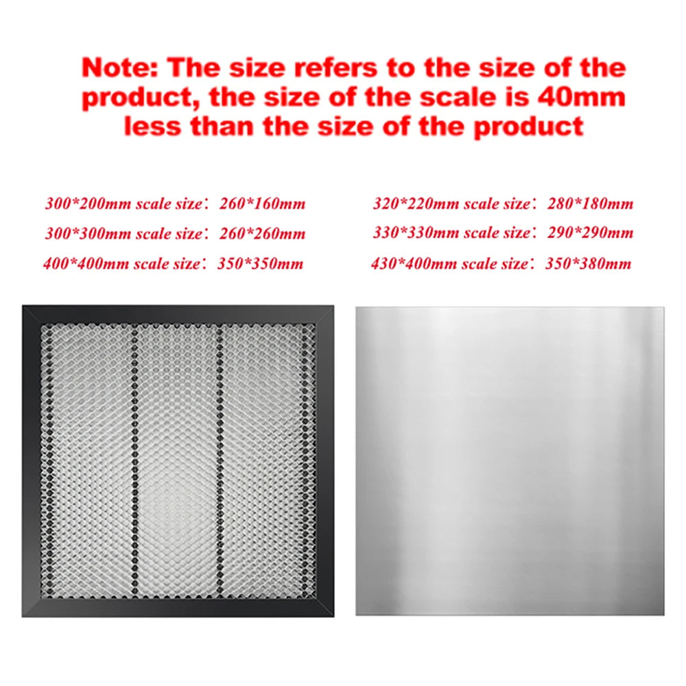 Laser Engraving Machine Fast Speed Cutting Machine Tool Carving Honeycomb Working Table For Co2C Utting Machine/Laser Engraver