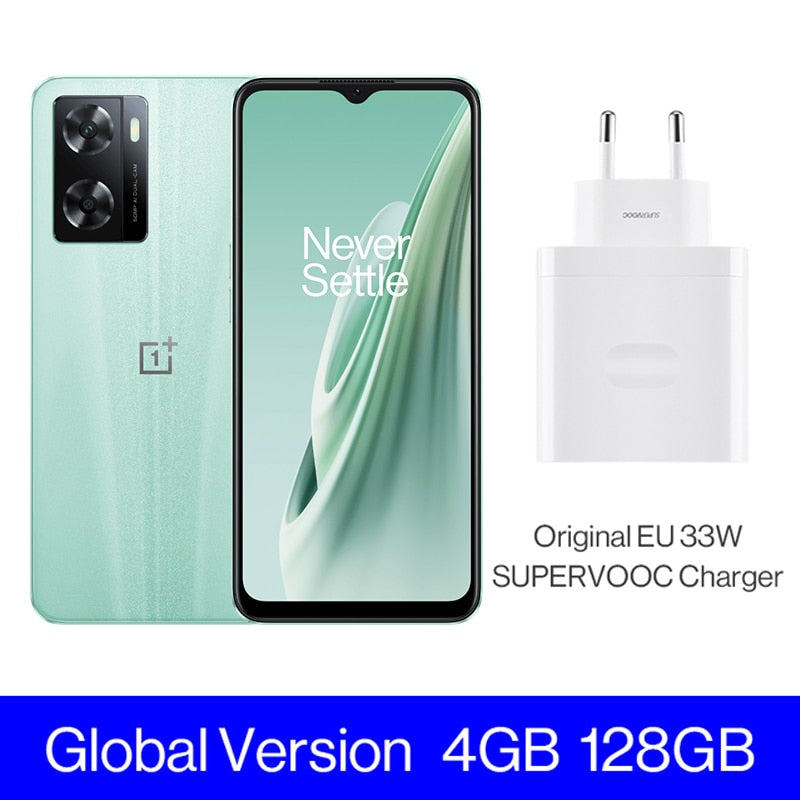 OnePlus Nord N20 SE N 20 Global Version 4GB 128GB 33W SUPERVOOC 5000mAh Battery Mobile Phone  50MP Camera Cellphone