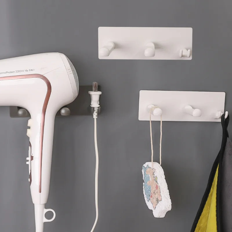 Hair Dryer Holder Stand Wall Mounted Hairdryer Straightene Dryer Cradle Bathroom Organizer Storage Rack Bathroom Accessories