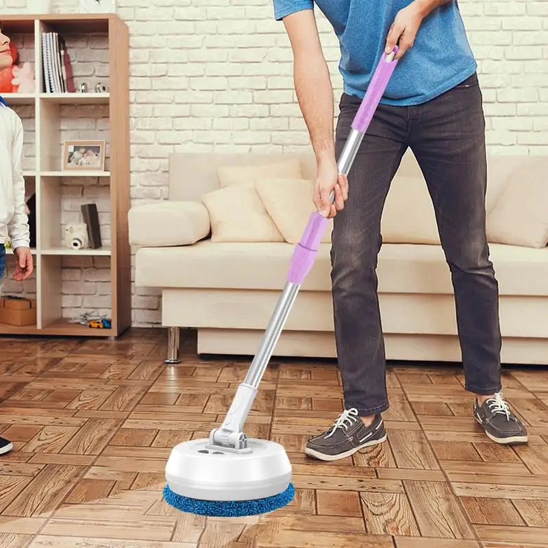 180 Degree Rotation Electric Spin Mop Cordless Floor Cleaner Machine Automatic Robot Cleaning Device Wireless Rotary Mops