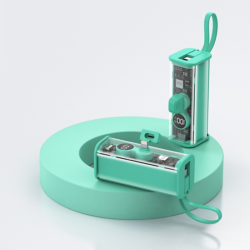 5000mAh Portable Power Bank Mobile Power For Smart Phone With PD20W Fast Charging Mini Power Bank For IPhone 13 14 Samsung S22