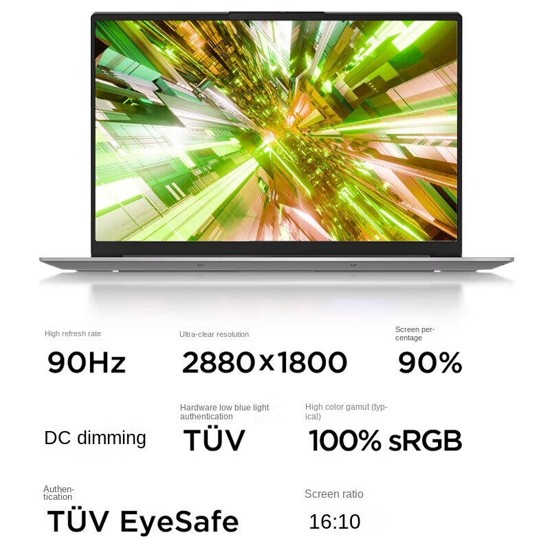 New Lenovo ThinkBook 14+ 2023 Intel I5-13500H /I7 13700H RTX3050-4GB 2.8K 90Hz 14inch Slim Notebook