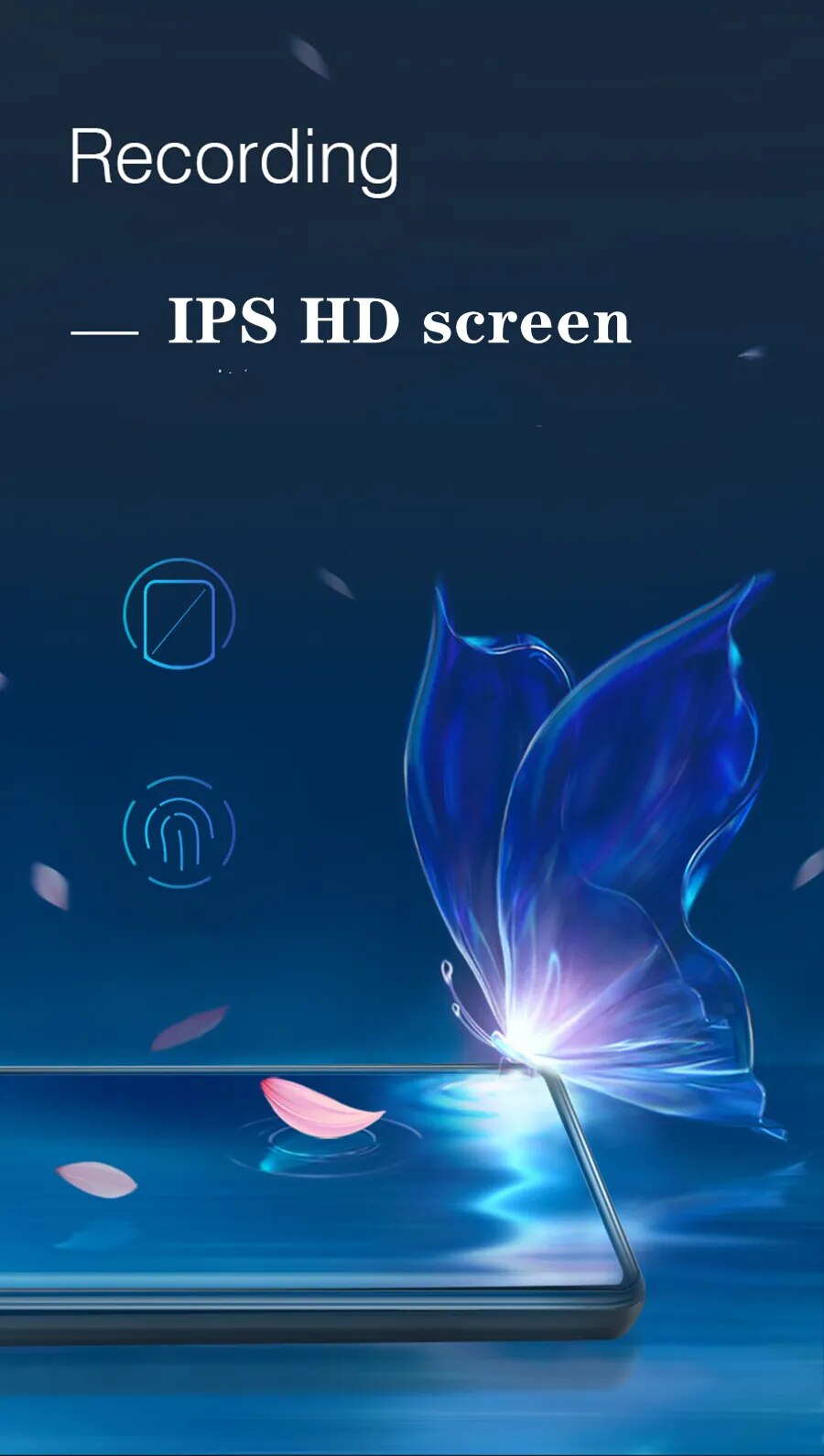 Portable Mp4 Player Wifi Android Touch Screen Bluetooth Radio Fm Free Music Video Download Mp3 Mp4 Player Speaker Voice Recorder