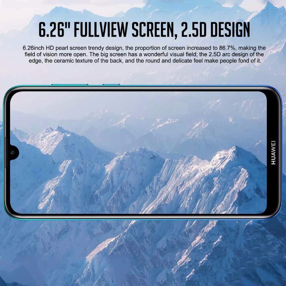 HUAWEI Enjoy 9 Smartphone Android 6.26 inch 4000mAh Battery 4G LTE Network 4GB 128GB Cell phone Google Play Store Mobile phones