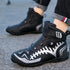 Motorcycle Boots Men Racing Shoes Riding Off-road Motorbike Breathable Black Durable Comfortable Unisex Highly Elastic Equipment