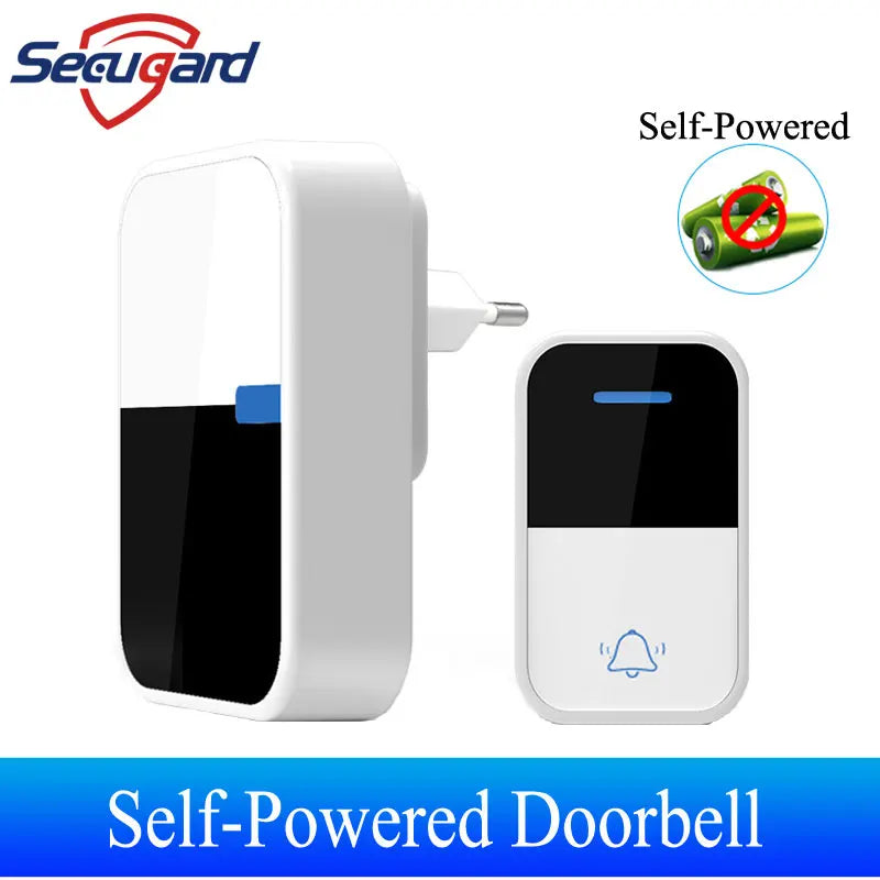Wireless Doorbell Outdoor Welcome Ring Chime Door Bell Music Melody Remind Smart Home Security Alarm EU UK US Plug